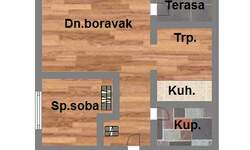 Jednoiposoban stan, Novi Sad, Petrovaradin, prodaja, 34m2, 54970e, id1055179